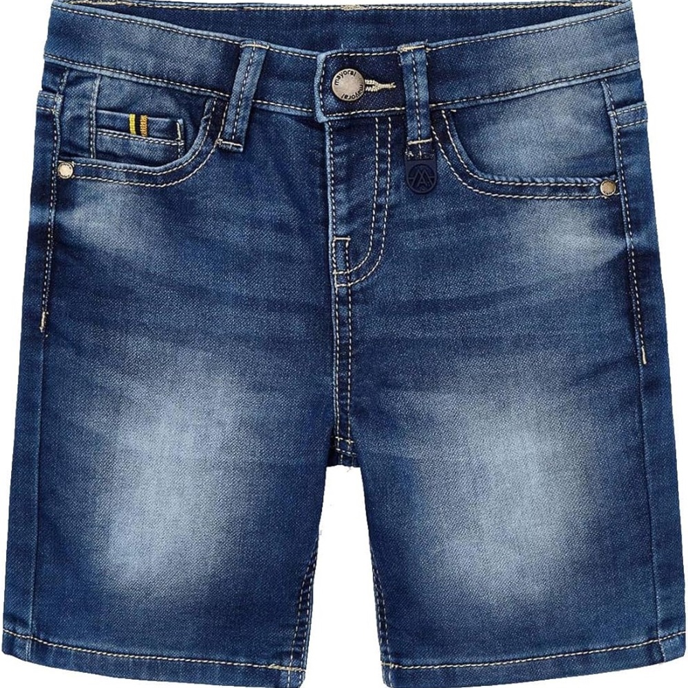Size 6 Boys Mayoral Indigo Kids Denim Shorts